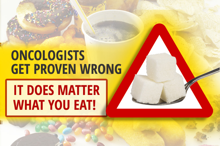 Oncologists Get Proven WRONG - It Matters What You Eat!