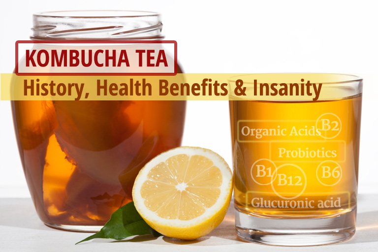 Kombucha Tea - History, Health Benefits & Insanity