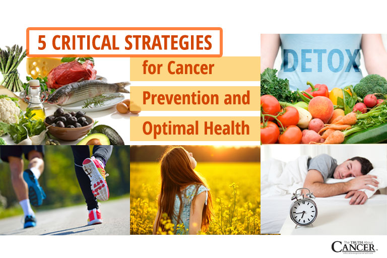 5 Critical Strategies for Cancer Prevention and Optimal Health