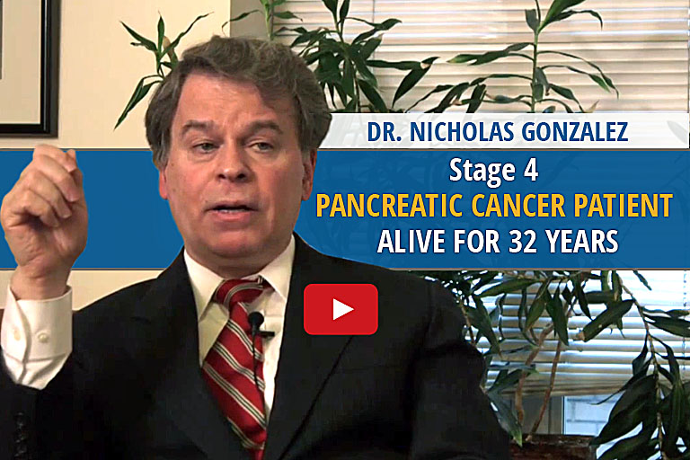 Stage 4 Pancreatic Cancer Patient Alive for 32 Years (video)