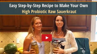 Easy Step-by-Step Recipe to Make Your Own High Probiotic Raw Sauerkraut (video)