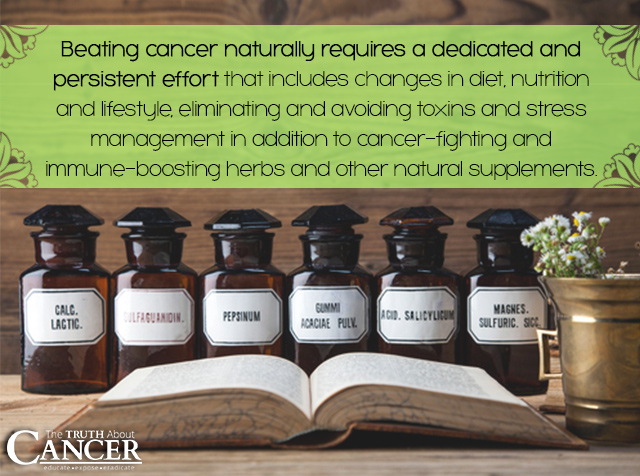 Beating cancer naturally requires a dedicated and persistent effort.