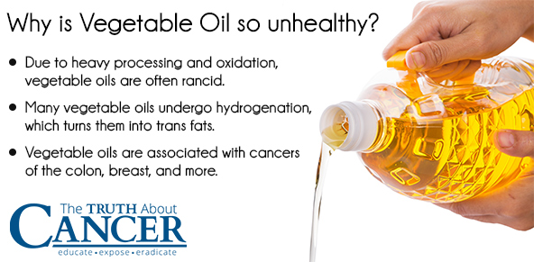 You Should stop using vegetable oil.