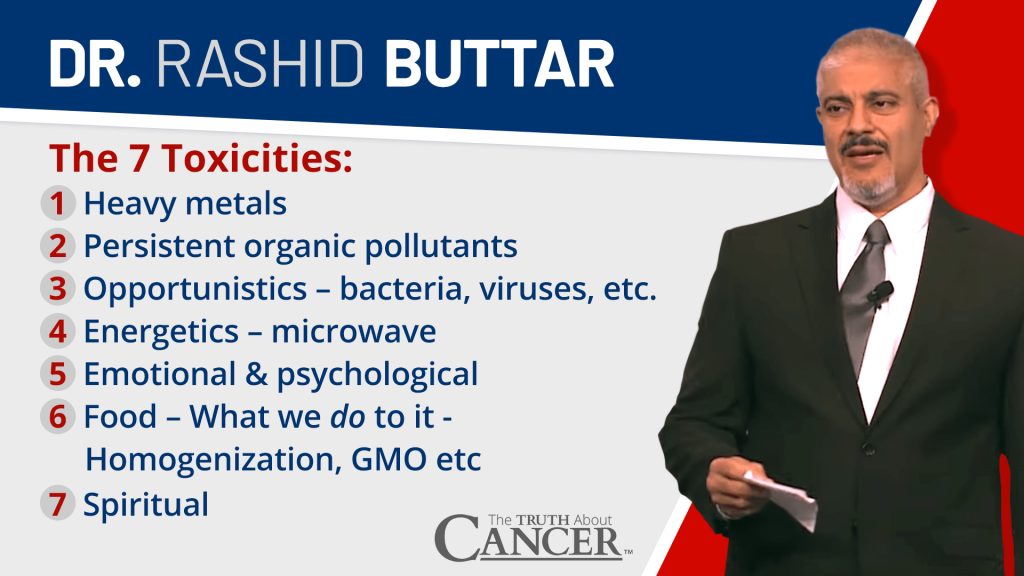 dr. rashid buttar on the 7 toxicities