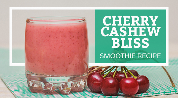 Cherry Cashew Bliss Smoothie {Anticancer Recipe}