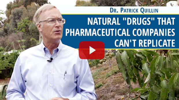 Dr. Patrick Quillin shares natural "drugs" that pharmaceutical companies can't replicate..