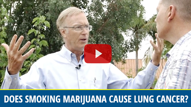 Does Smoking Marijuana Cause Lung Cancer? (video)