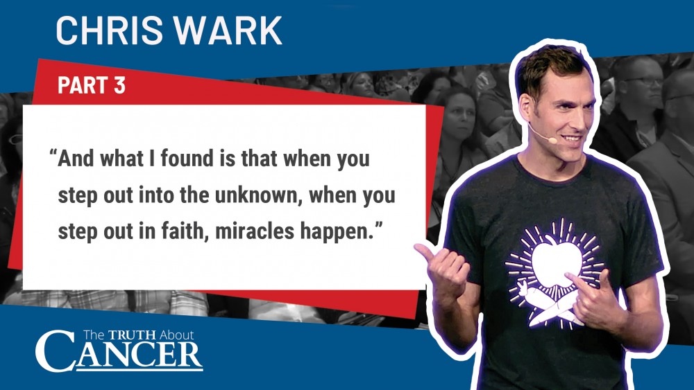 chris wark quote on stepping out into the unknown