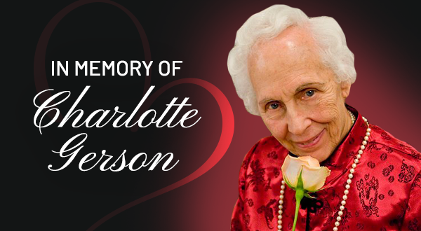 in memory of charlotte gerson
