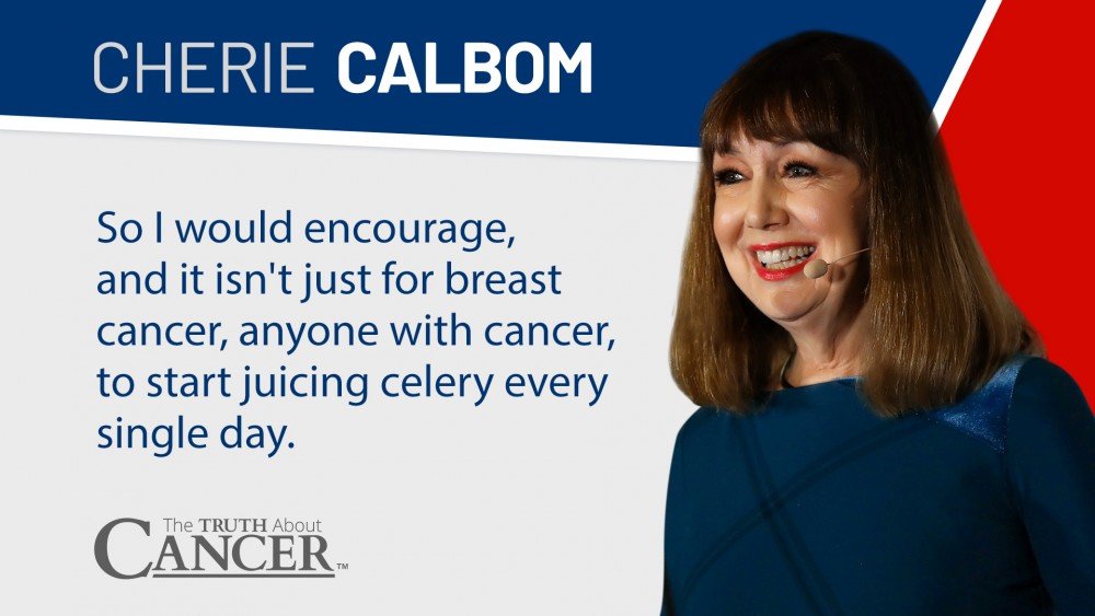 Cherie Calbom The Juice Lady Celery Juice Quote