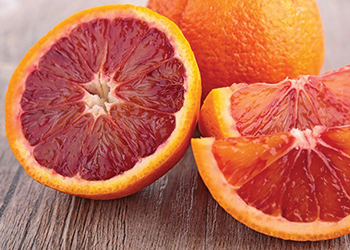 blood oranges containing lycopene