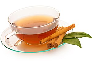Make a warming cinnamon tea by placing a few cinnamon sticks in boiling water