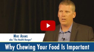 Why Chewing Food is Important for Good Digestion (video)