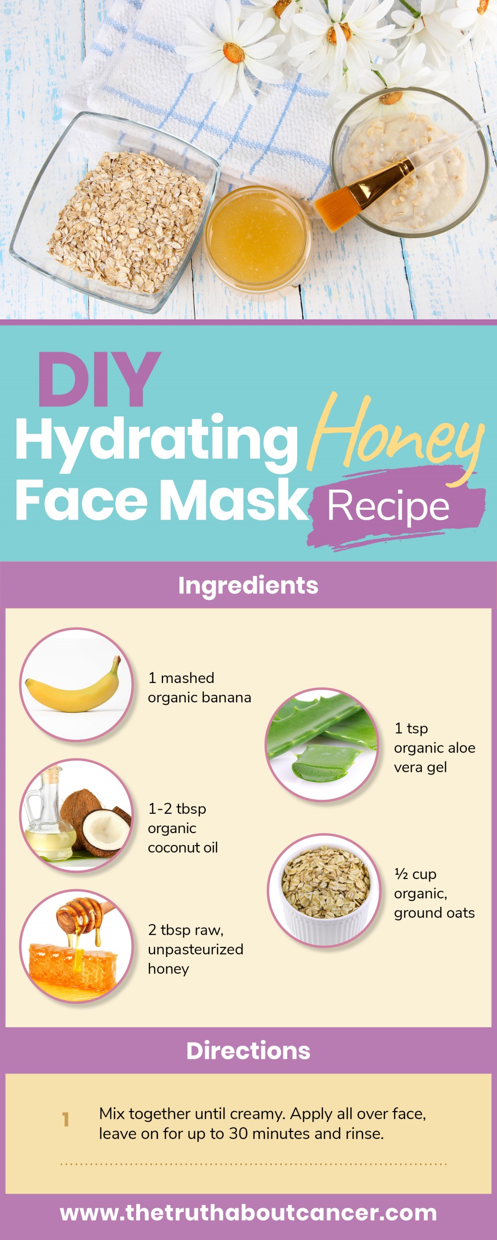 natural skin care face mask recipe