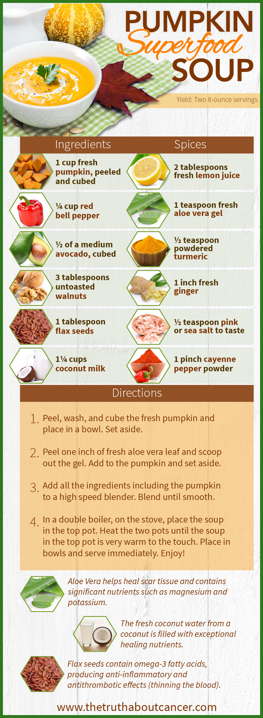Pumpking Superfood Soup Recipe to Alleviate Dysphagia