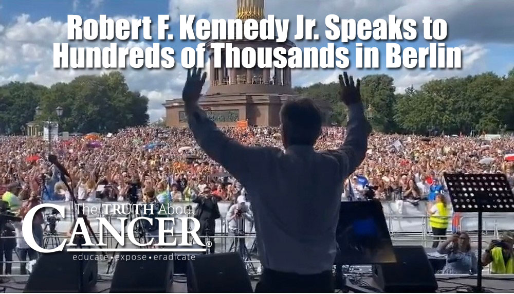 Robert F. Kennedy Jr. Speaks to “the largest crowd in German history”