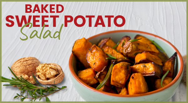 Antioxidant Recipe: Baked Sweet Potato Salad