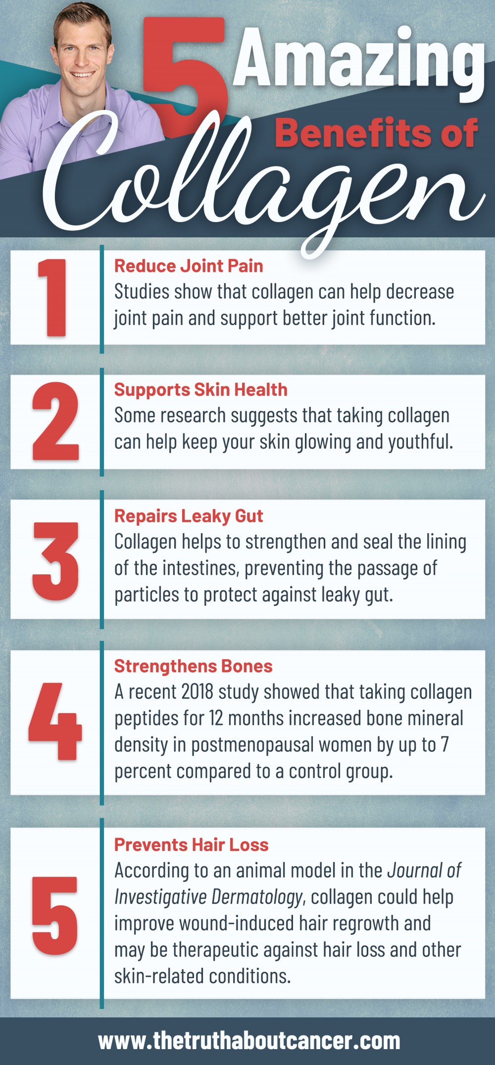 5 benefits of collagen