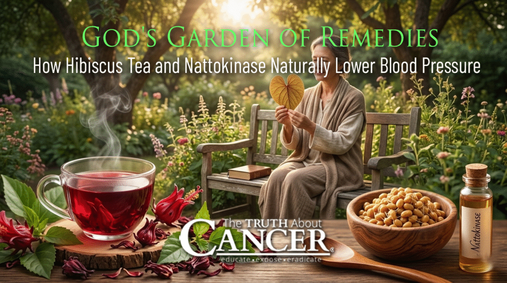 God’s Garden of Remedies 🌿 How Hibiscus Tea and Nattokinase Naturally Lower Blood Pressure