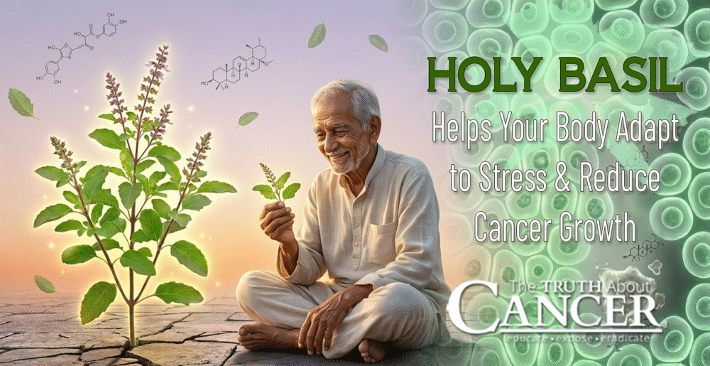 How Holy Basil Helps Your Body Adapt to Stress & Reduce Cancer Growth