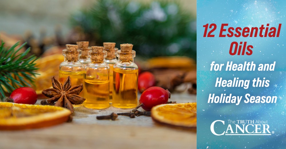 12 Essential Oils for Health and Healing this Holiday Season