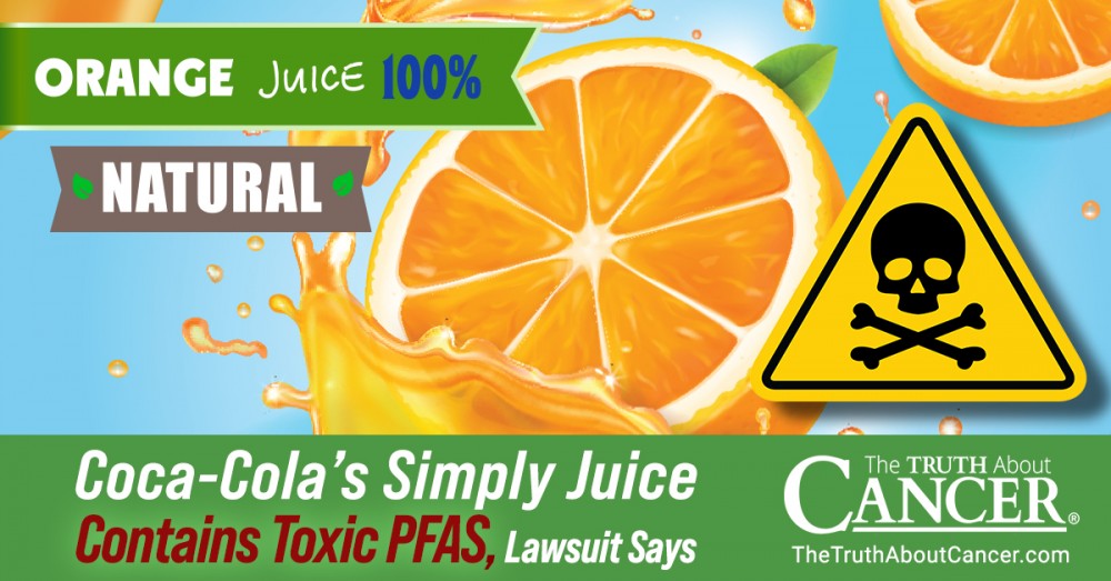 Coca-Cola’s Simply Juice Contains Toxic PFAS, Lawsuit Says