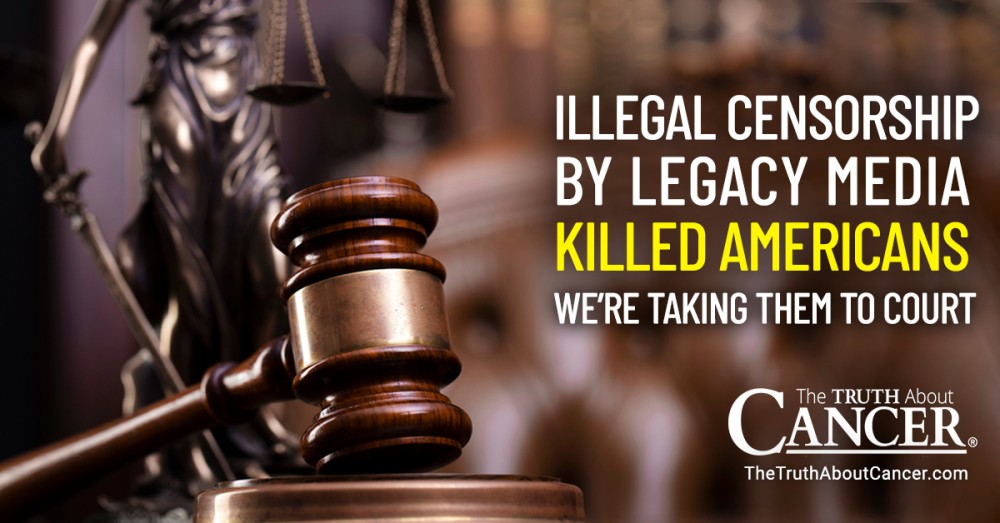 Illegal Censorship by Legacy Media Killed Americans: We’re Taking Them to Court