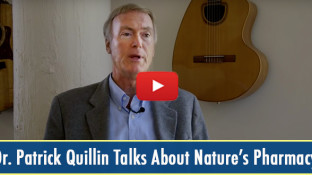 Best Selling Author Patrick Quillin Talks About Nature's Pharmacy (video)