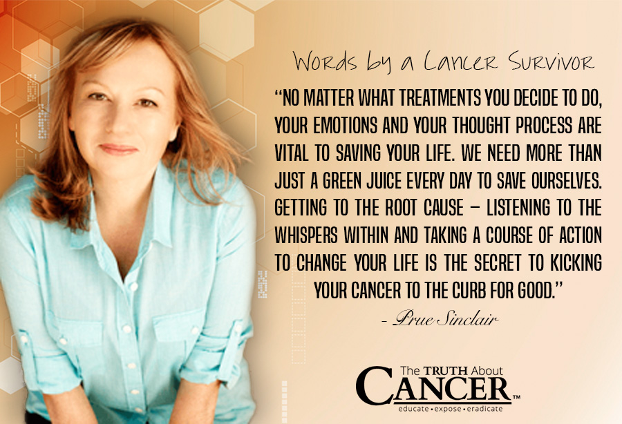 Quote by Stage 4 malignant melanoma Cancer Survivor Prue Sinclair