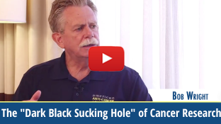 The "Dark Black Sucking Hole" of Cancer Research Funding (video)